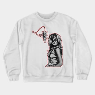 Retro Linda Ronstadt Crewneck Sweatshirt